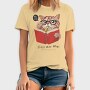 Cat Book Meow, Tricou Barbati (Unisex)