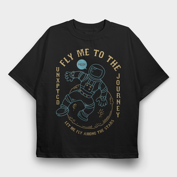 Astro, Tricou Oversize Barbati (Unisex)