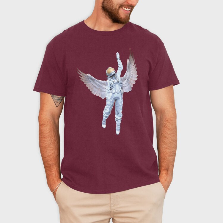 Space Angel, Tricou Barbati (Unisex)
