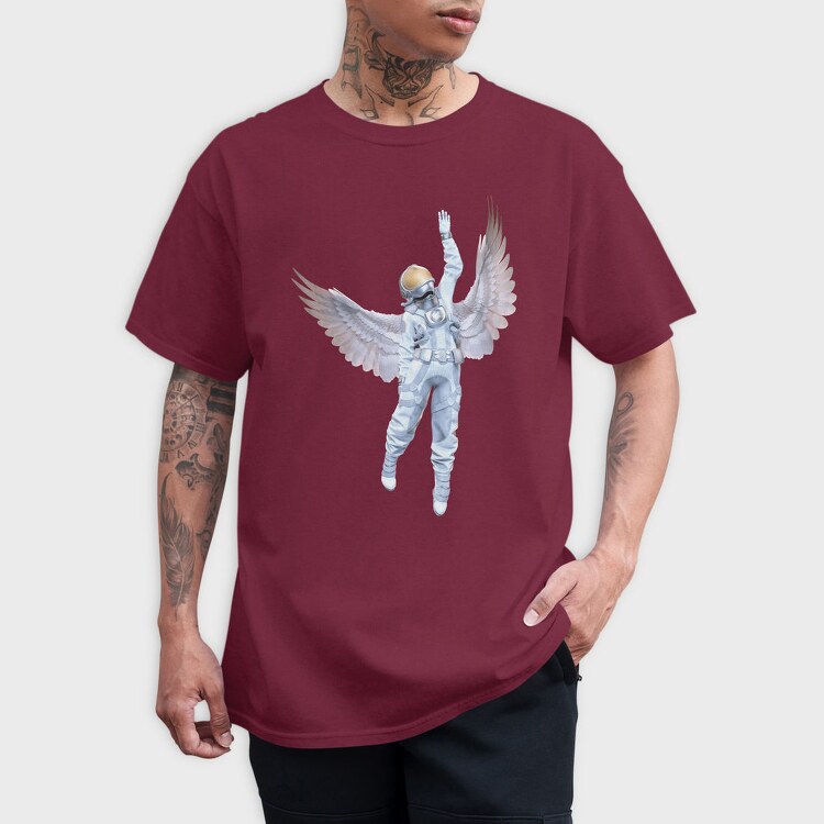 Space Angel, Tricou Barbati (Unisex)