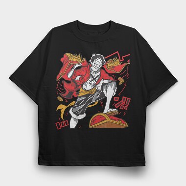 One Piece 118, Tricou Oversize Barbati (Unisex)