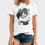 Cat Devil Chic, Tricou Barbati (Unisex)