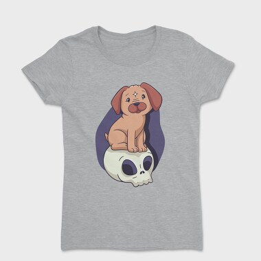 Tricou Femei, Pug Skull