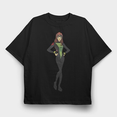 Cartoon Retro X Men 5, Tricou Oversize Barbati (Unisex)