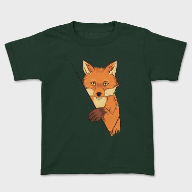 Tricou Copii, Fox Illustration