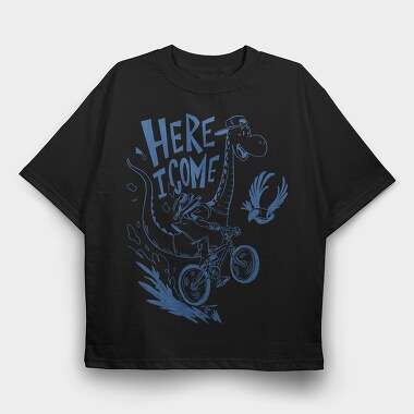 Back to Shcool, Tricou Oversize Barbati (Unisex)
