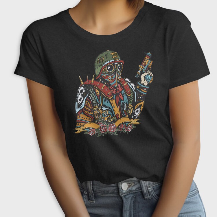 Punk Soldier Chic, Tricou Femei
