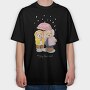 Rainy Day Bears, Tricou Oversize Barbati (Unisex)