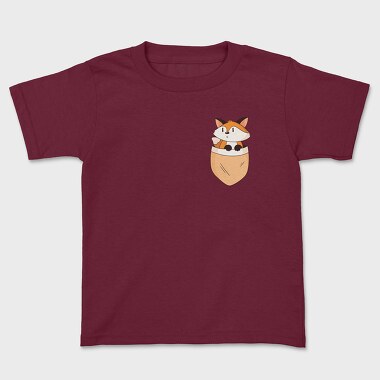 Tricou Copii, Pocket Fox