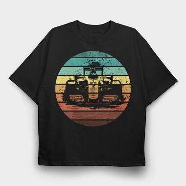 Vintage Formula 1, Tricou Oversize Barbati (Unisex)