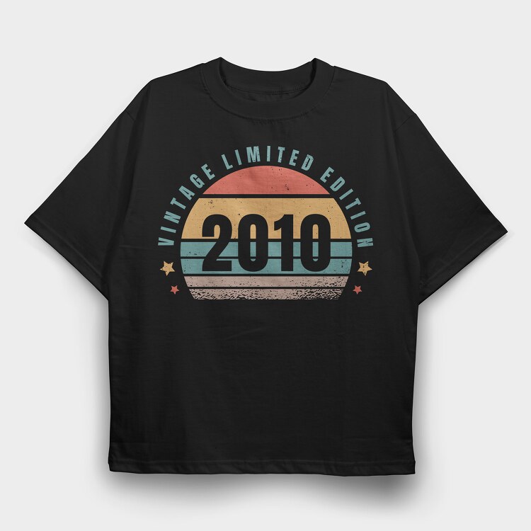Vintage Limited Edition 2, Tricou Oversize Barbati (Unisex)
