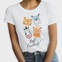 Cat Glasses Night, Tricou Femei