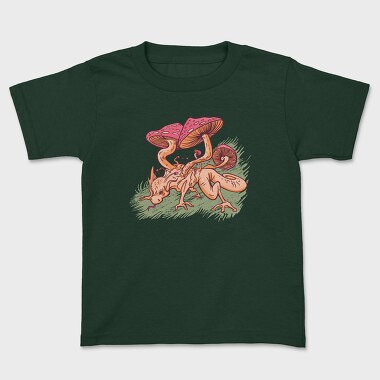 Tricou Copii, Mushroom Dragon