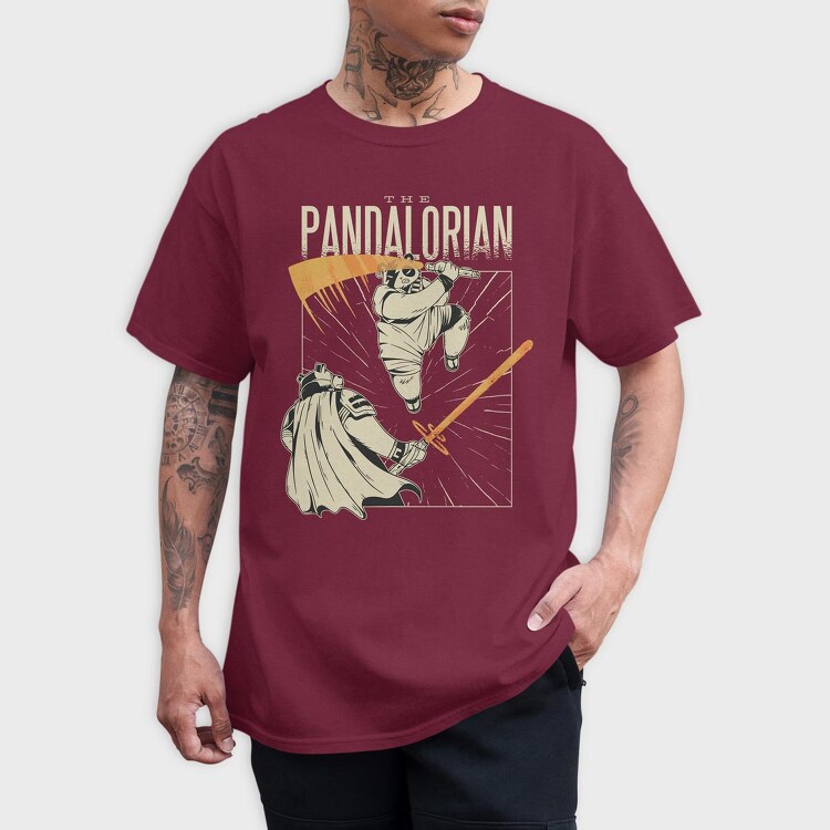 Pandalorian, Tricou Barbati (Unisex)