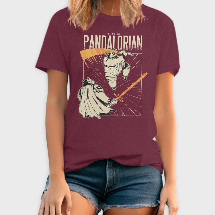 Pandalorian, Tricou Barbati (Unisex)