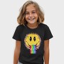 Rainbow Smiley Vibes, Tricou Copii