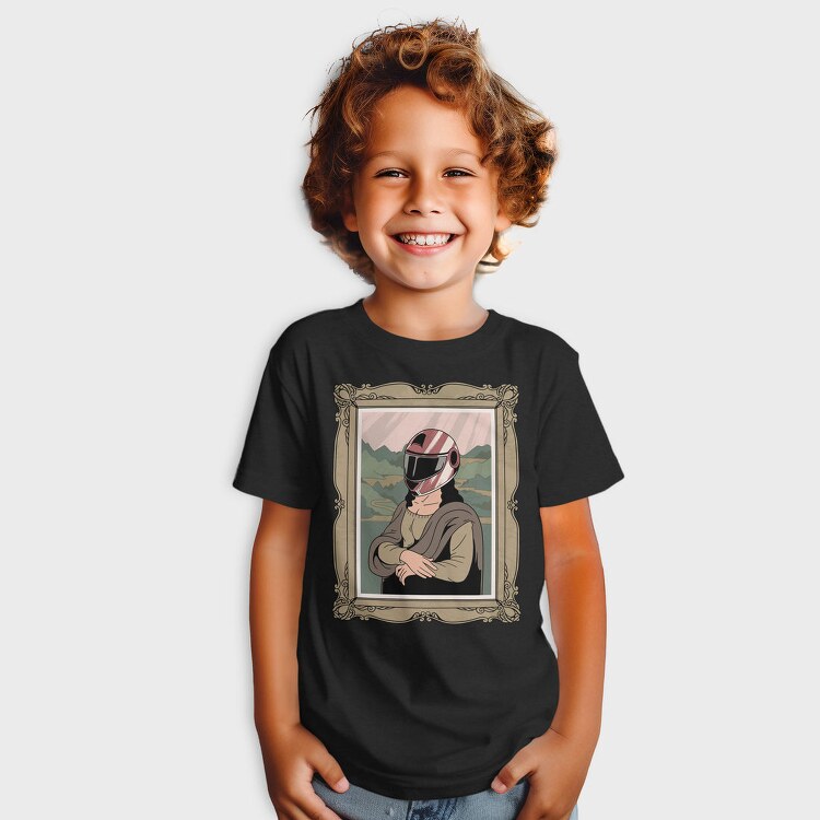 Helmeted Mona Lisa, Tricou Copii
