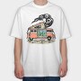 Space Camper Dreams, Tricou Oversize Barbati (Unisex)