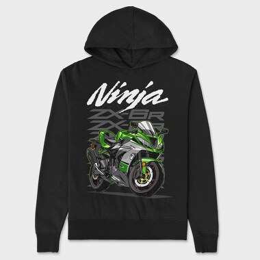 Kawazaki ZX6R, Hanorac Oversize Barbati (Unisex)