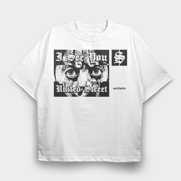 I See You, Tricou Oversize Barbati (Unisex)