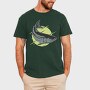 Fish Atlantic Salmon, Tricou Barbati (Unisex)