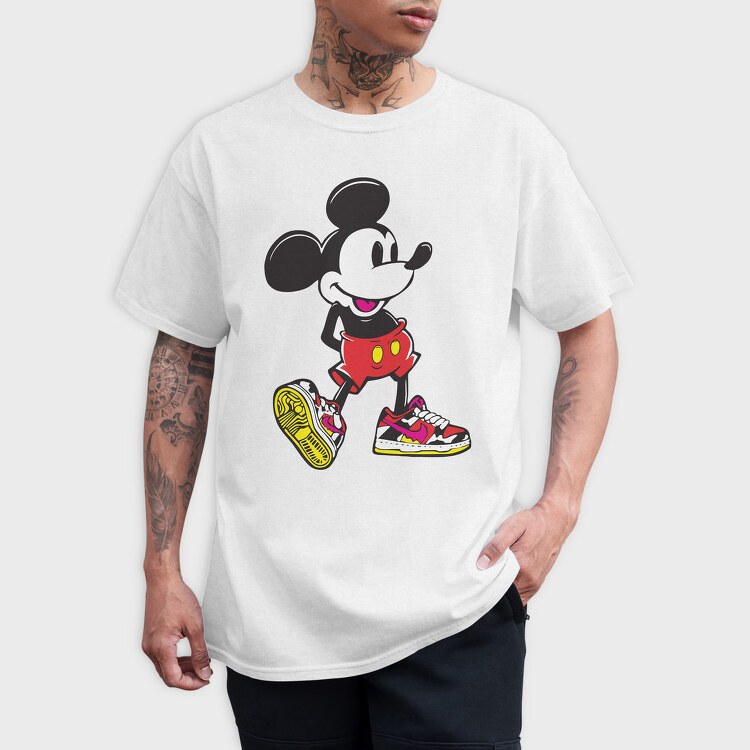 Mickey Sneaker Dreams, Tricou Barbati (Unisex)