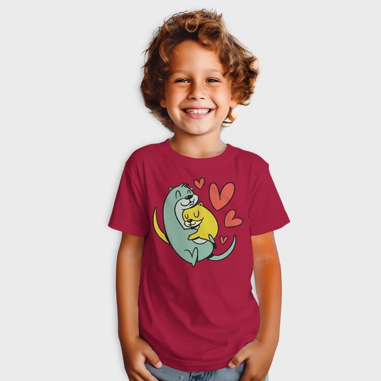 Hugging Otters, Tricou Copii