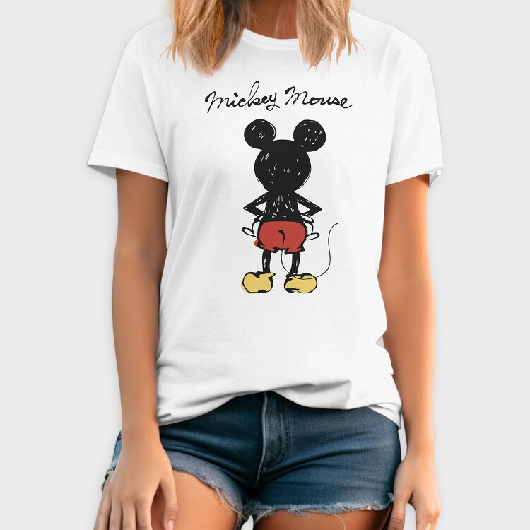 Mickeys Midnight Stroll, Tricou Barbati (Unisex)