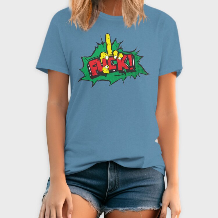 Middle Finger Vibes, Tricou Barbati (Unisex)