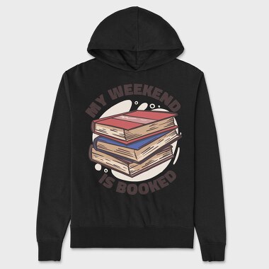 Bookpile Weekend, Hanorac Oversize Barbati (Unisex)