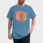 Eat Sleep Books Repeat, Tricou Barbati (Unisex)