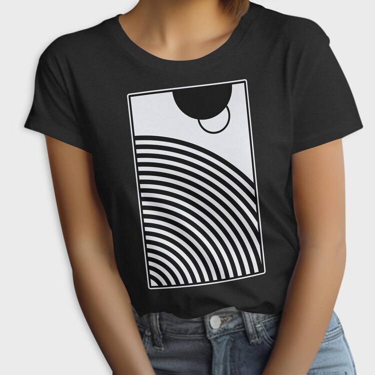 Minimal Geometric 1, Tricou Femei